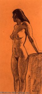 MD Nude Sketch, 1930