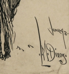 Horses, June 1893 Signature